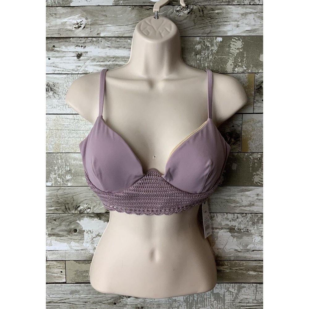 Shade & Shore Lavender Bikini Top